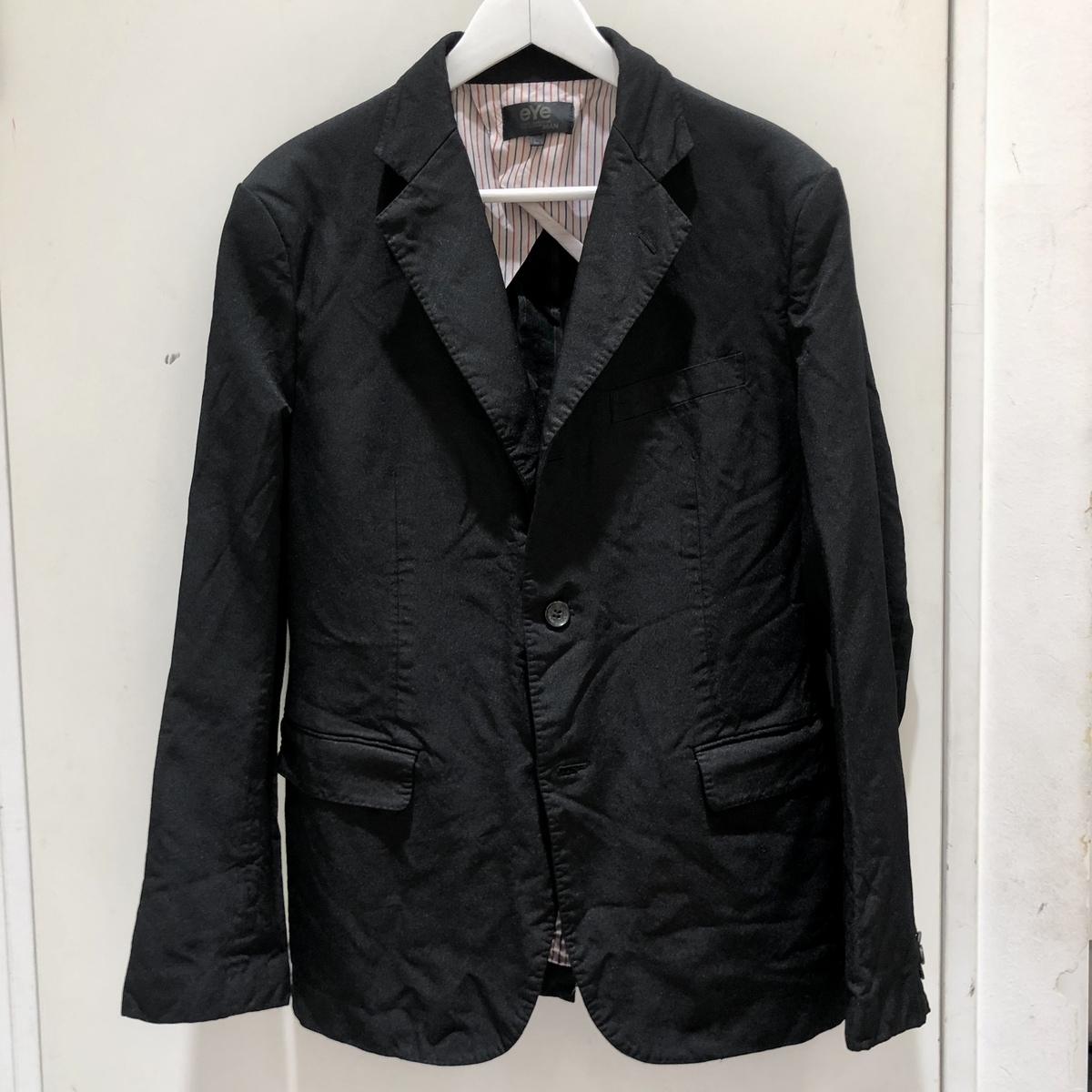 ジュンヤワタナベマンのブラック 2018年春夏 縮絨ジャケットの買取実績です。