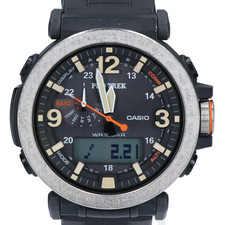 カシオ PRG-600-1JF PRO TREK プロトレック タフソーラー トリプルセンサー 時計 買取実績です。