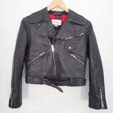 グッチ 国内正規 18AW 490551 ラムレザー Insect Biker Jacket 買取実績です。