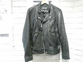ショットの3191064 ラムレザー ダブルブレスト ライダースの買取実績です。