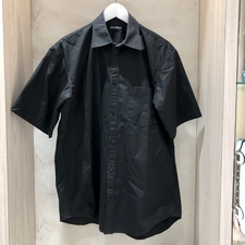 バレンシアガ 2020年春夏 ブラック 602414 ホリゾンタルカラー LOGO SHIRT オーバーサイズシャツ 買取実績です。