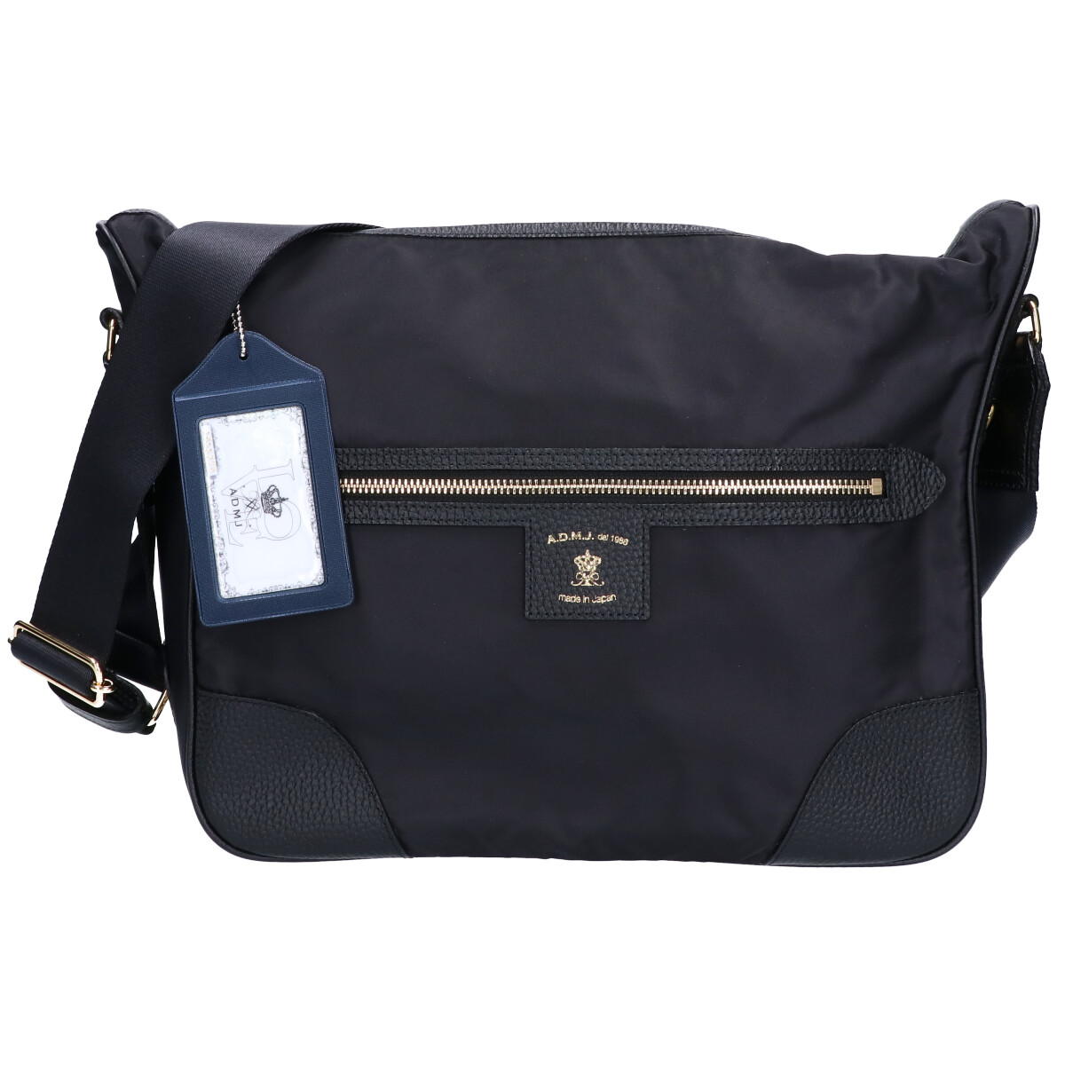 ☆美品☆ A.D.M.Jエーディーエムジェイ 思い出深い レザーハンドバッグ  