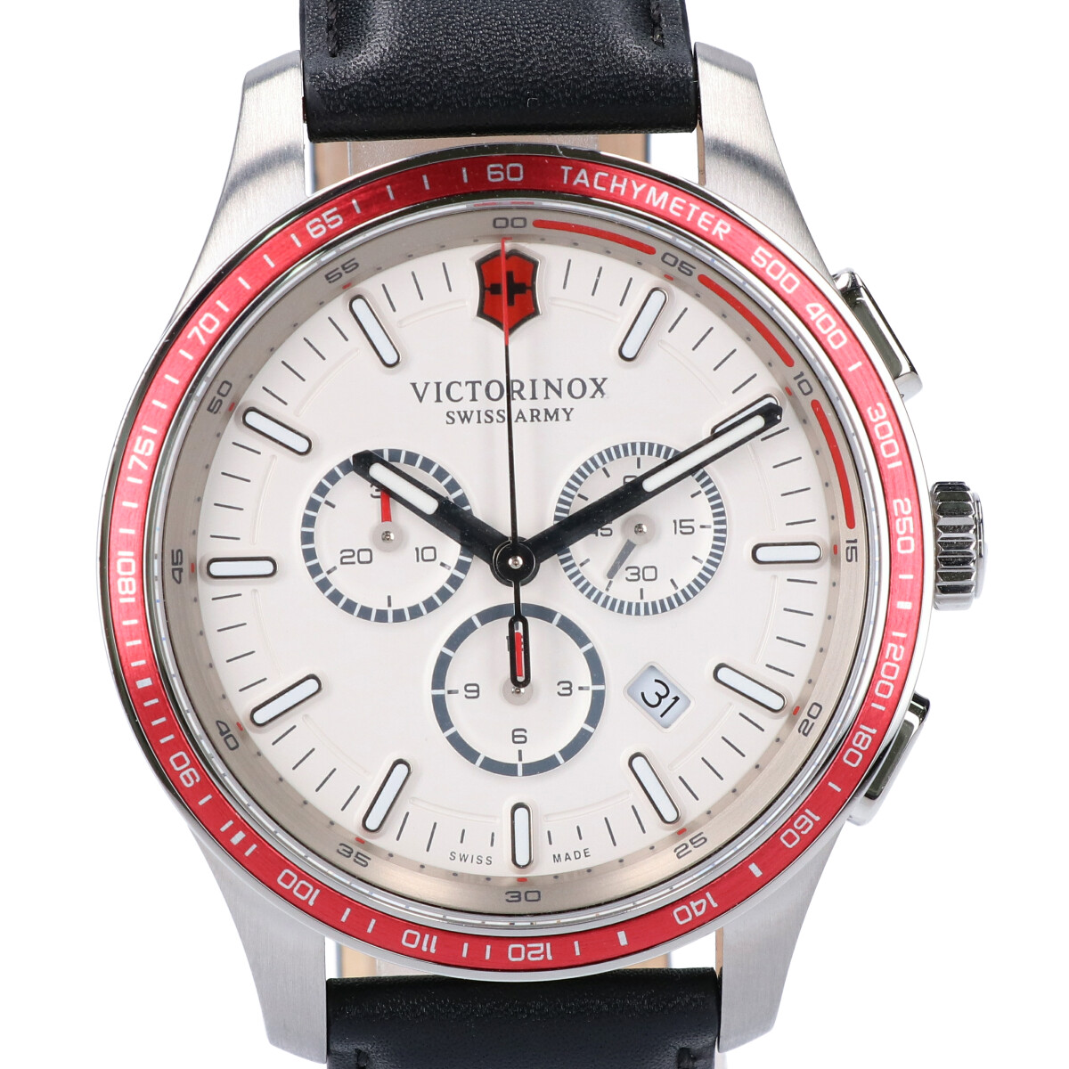 ビクトリノックスの241819 黒 アライアンス スポーツ クロノグラフ　腕時計の買取実績です。
