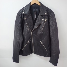 ディーゼルのR-PUSMIR JACKET シープスキン レザーダブルライダースジャケット  メンズの買取実績です。