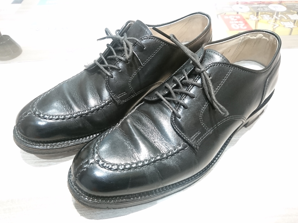 【オールデン】（9）ビジネスシューズ 924 Uチップ ブラック レザー alden-gnn7.jpg