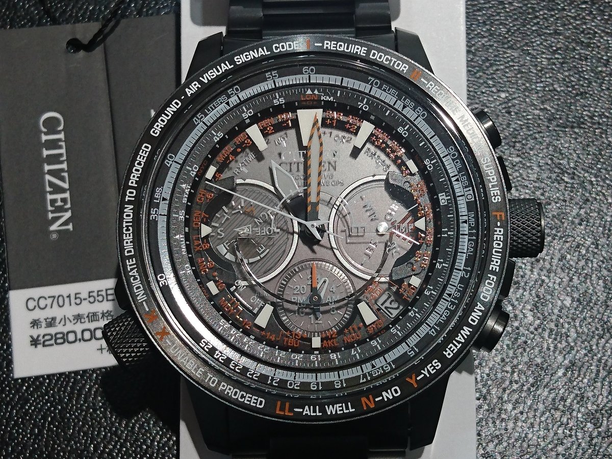 シチズンのCC7015-55E プロマスター 30周年限定 エコドライブ 腕時計の買取実績です。