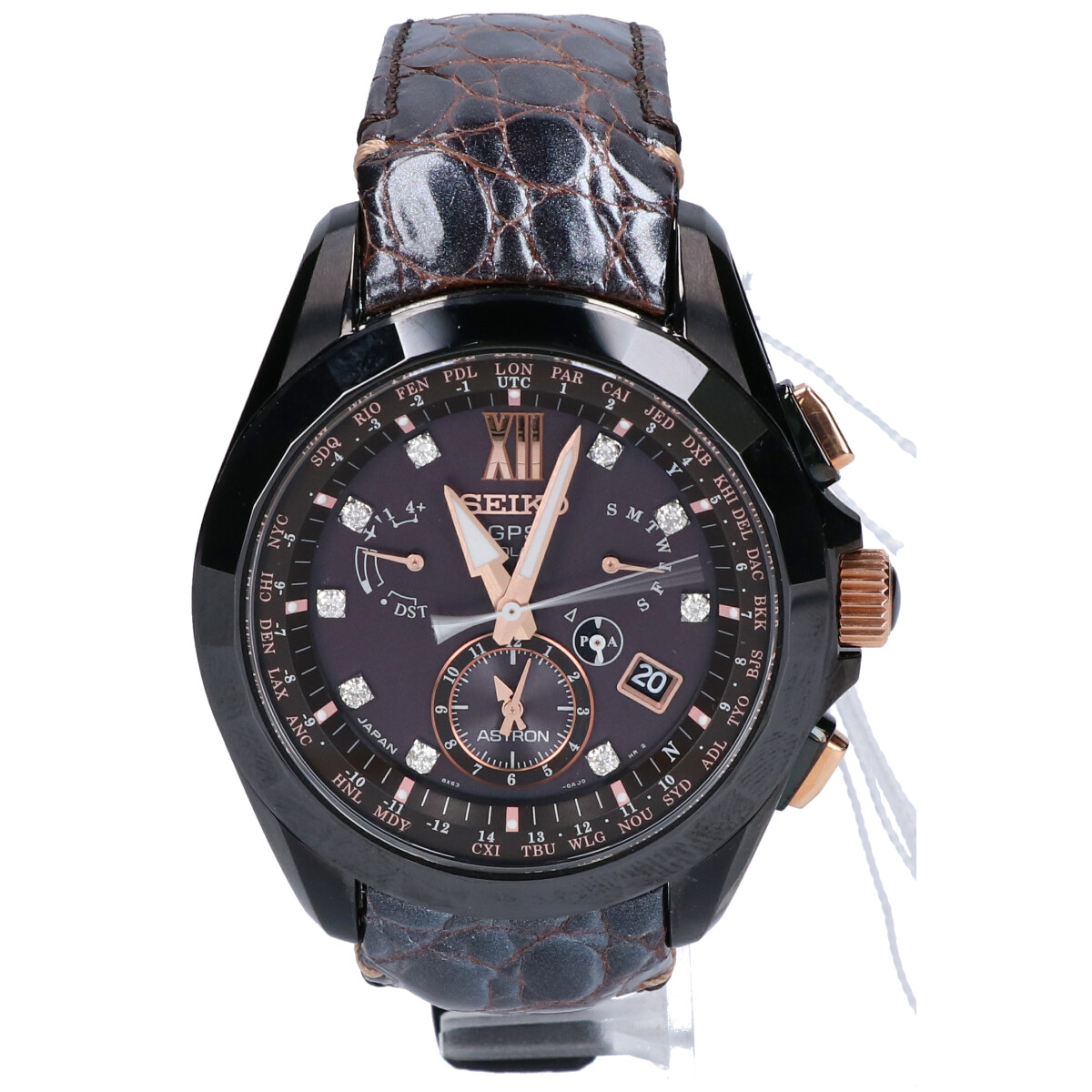 セイコーの限定1500個 SBXB083 ASTRONアストロン Cal:8X53 ダイヤモンド リミテッドエディション GPSソーラー 腕時計の買取実績です。