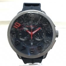 テンデンス TY046020 10周年記念 チタニウム ミリデッドエディション クロノグラフ クオーツ腕時計 買取実績です。
