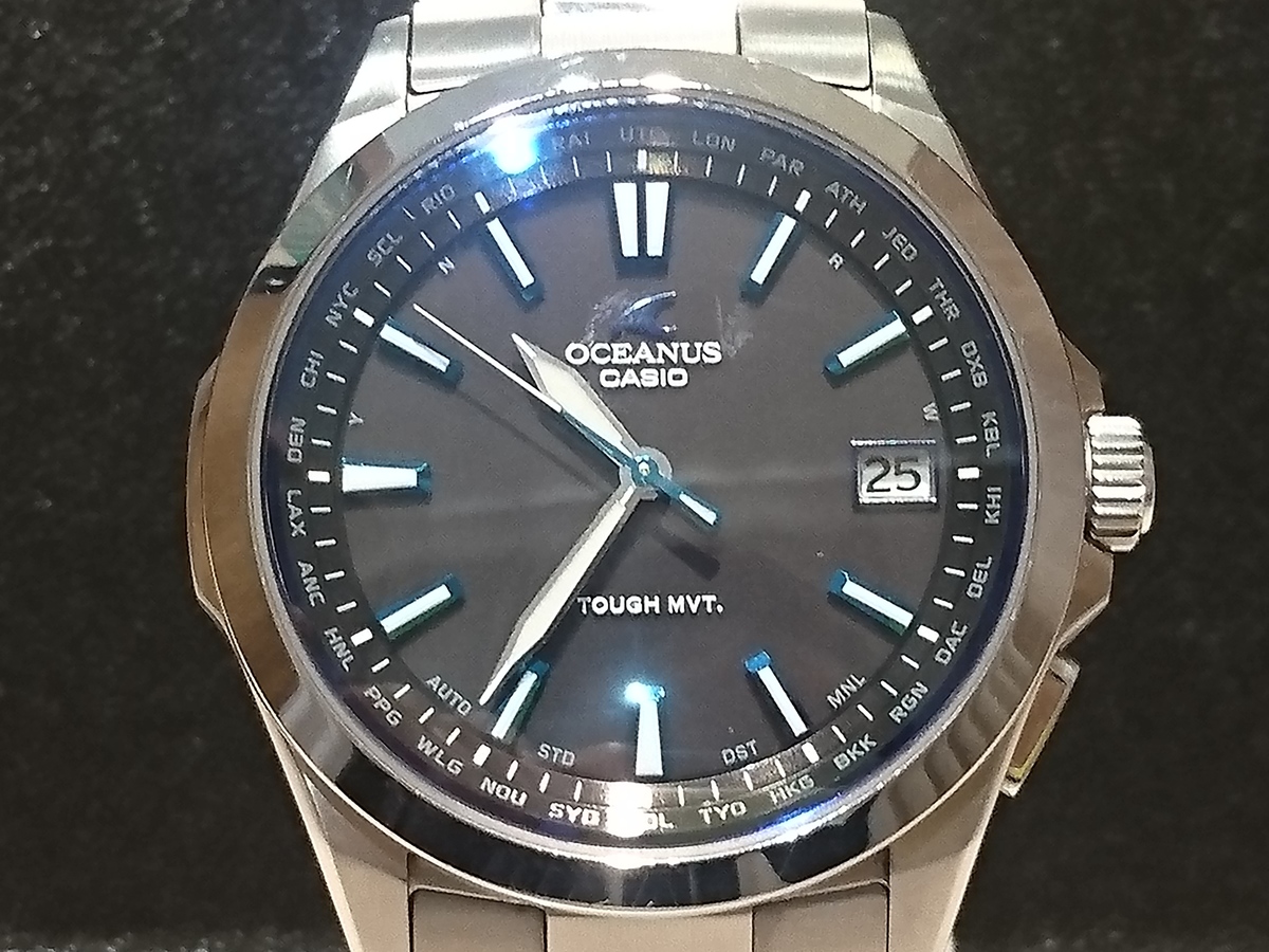 カシオのOCW-S100-1AJF オシアナス クラシック 3針モデル 腕時計の買取実績です。