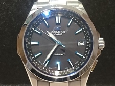 エコスタイル新宿店で、カシオのOCW-S100-1AJF オシアナス クラシック 3針モデル 腕時計を買取しました。状態は綺麗な状態の中古美品です。