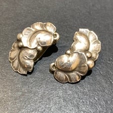 ジョージジェンセン 50A 925 ぶどうの葉 イヤリング 買取実績です。