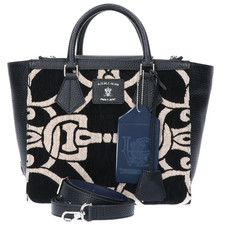 エーディーエムジェイ 20WS01007 JACQUARD FABLIC W-ZIP TOTEBAG ジャガード 2WAYトートバッグ 買取実績です。