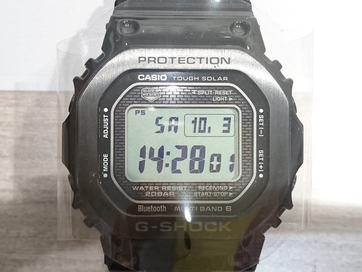 G-SHOCKのGMW-B5000G-1JF オリジン Bluetooth対応 電波ソーラー 腕時計の買取実績です。