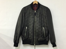 ポールスミスジーンズの674NLB 黒 QUILTING LEATHER BLOUSONの買取実績です。