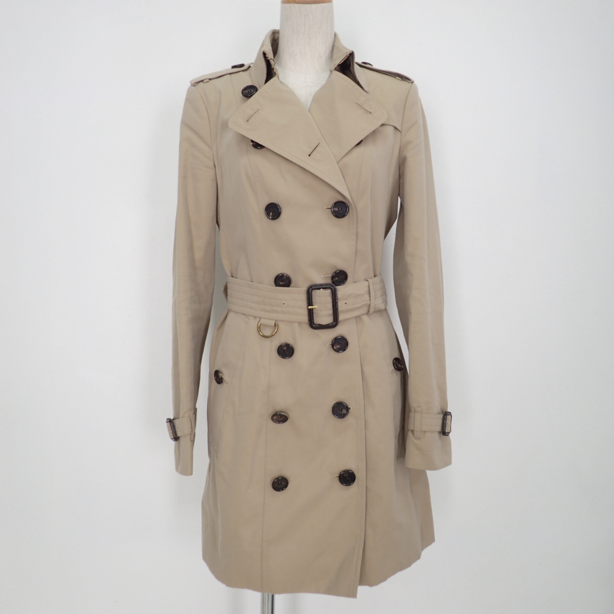 BURBERRY THE SANDRINGHAM LONG トレンチコート 中古・古着通販】BURBERRY (バーバリー) THE SANDRINGHAM-SHORT