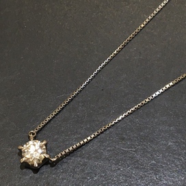 ダイヤモンドのPt850 ダイヤモンド1.21ct ベネチアンチェーンネックレスの買取実績です。