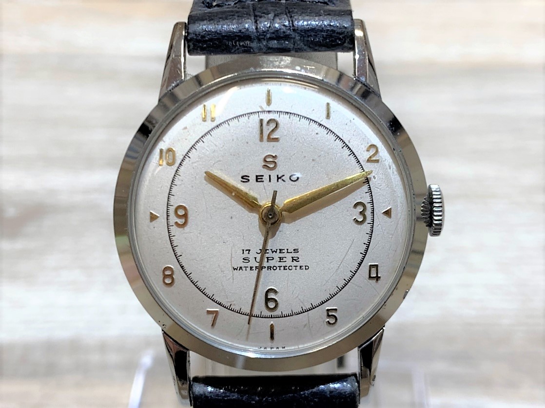 セイコーの時計のシルバー 12033 17JEWEL SUPER 手巻き 腕時計の買取価格・実績  2020年10月24日公開情報｜ブランド買取の【エコスタイル】