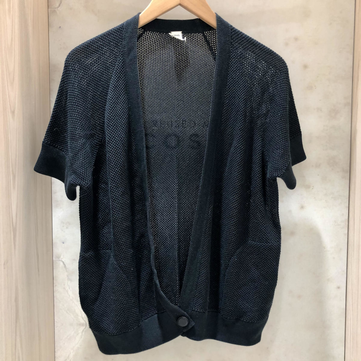 エルメスのネイビー 2019年製 コットン メッシュ トップスの買取実績です。