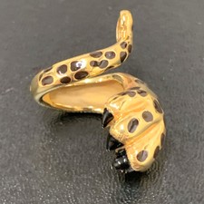 エコスタイル広尾店にてクリスチャンディオールのヒョウの手モチーフのリングを買取いたしました。状態は若干の使用感がある中古品です。