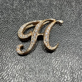 ノンブルのK18 ダイヤモンド0.37ct ペンダントトップ Sサイズの買取実績です。