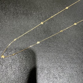 アーカーのK18YG シャボンハート 10P ネックレスの買取実績です。