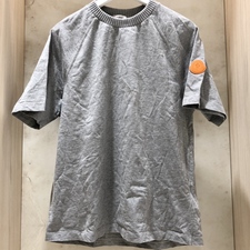 モンクレール ×オフホワイト グレー 2016年製 Tシャツ 買取実績です。