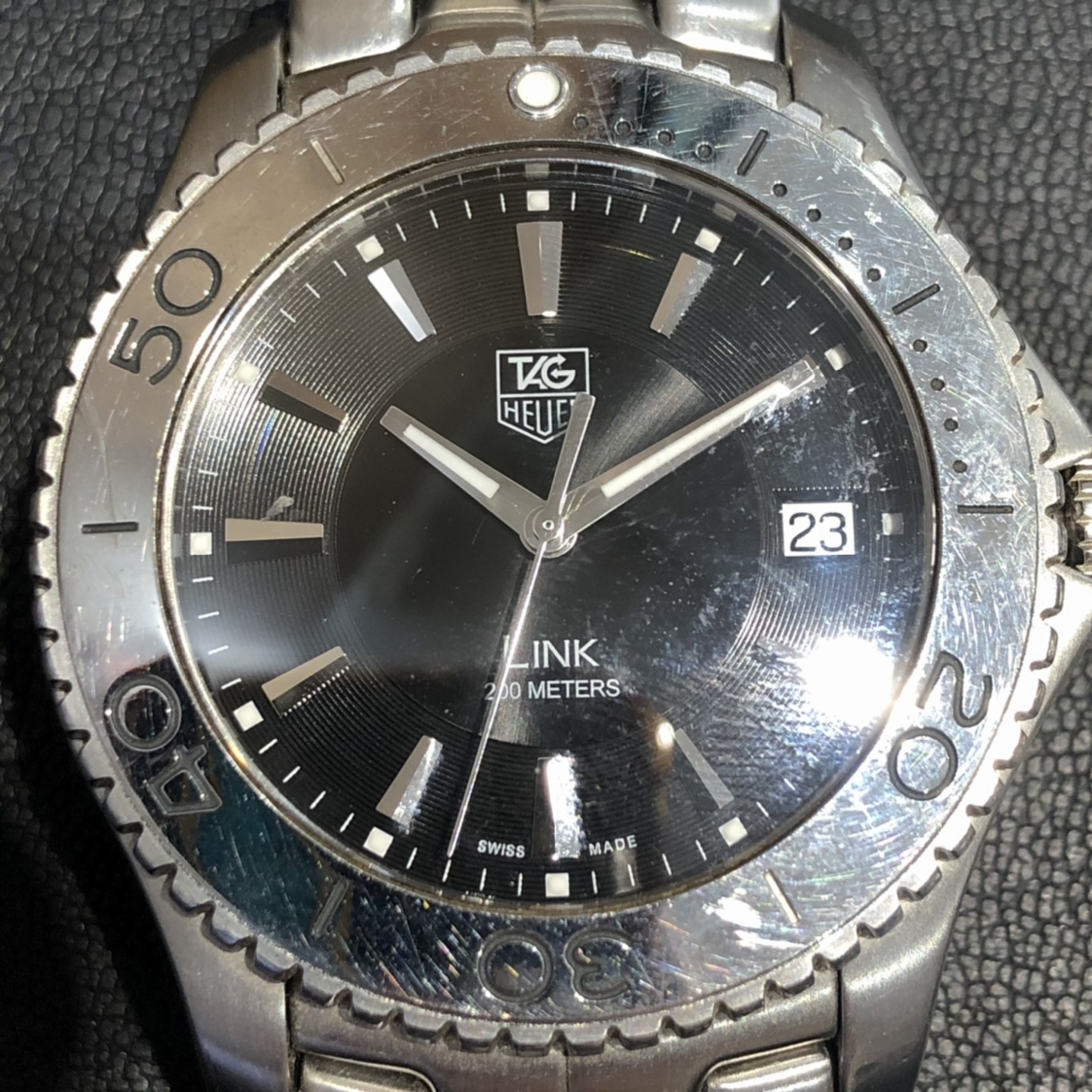 エコスタイル新宿店で、タグホイヤーのリンクのWJ1110-0のクオーツ時計を買取しました。 買取価格・実績 2020年12月4日公開情報