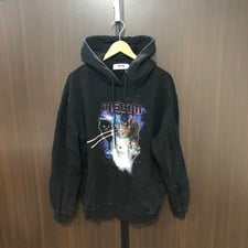 MSGM/フリルプルオーバーパーカー