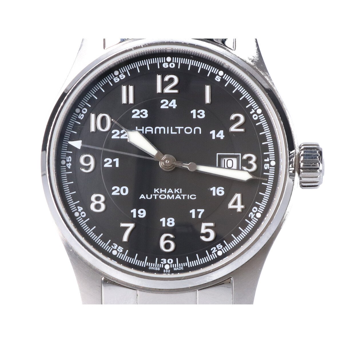 ハミルトンのH7062521 カーキフィールド 自動巻き 腕時計の買取実績です。