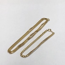 エコスタイル大阪心斎橋店の出張買取にて、K18(750)の金が素材として使用されているネックレスとブレスレット(喜平)を高価買取いたしました。