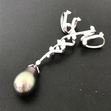 プラチナ Pt900 1.00ct ブラックパール ペンダントトップ 買取実績です。