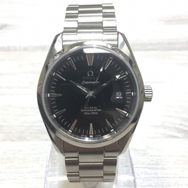 オメガの2502.50 シーマスター アクアテラ コーアクシャル Lサイズ ステンレスケースの自動巻き腕時計をエコスタイル銀座本店で買取いたしました。