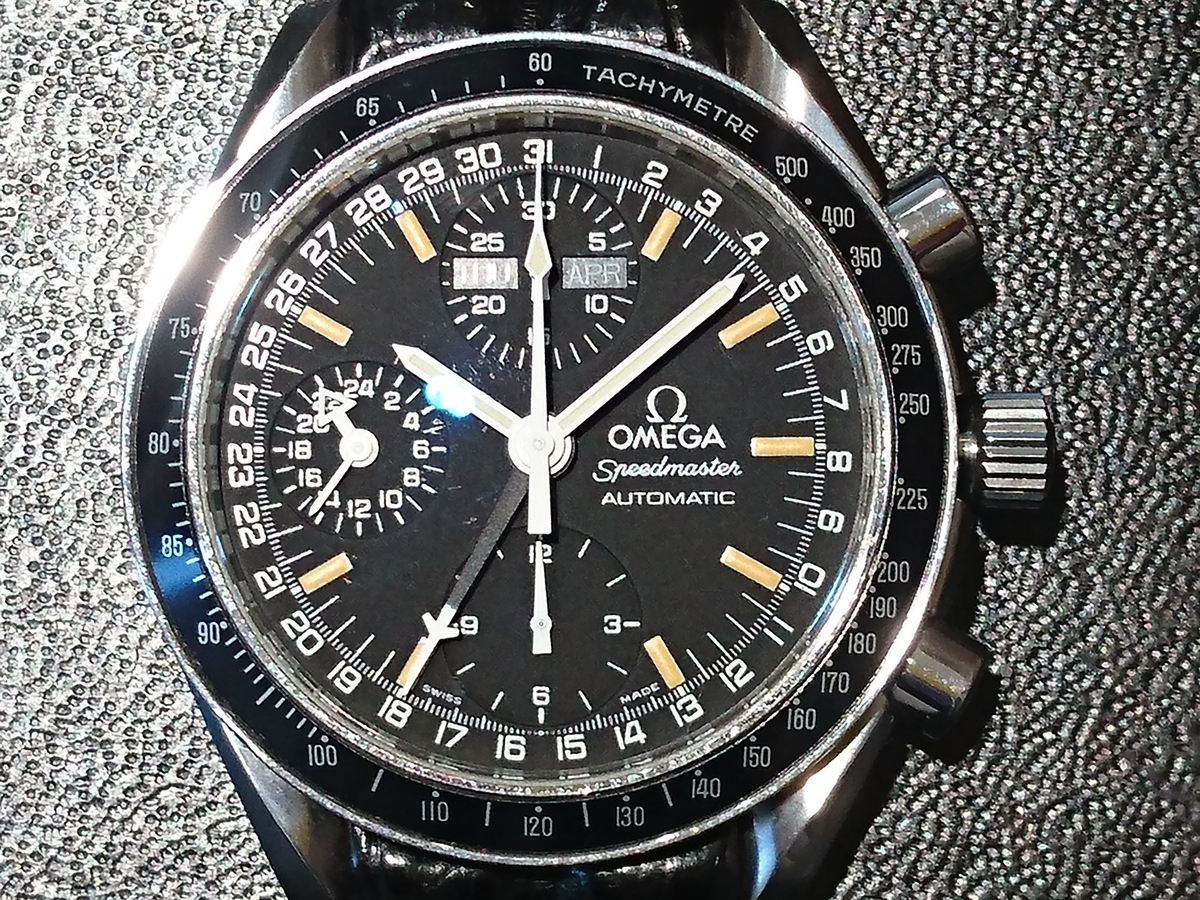 OMEGA　動作確認済み　オメガ・スピードマスター時計・マーク40・コスモス