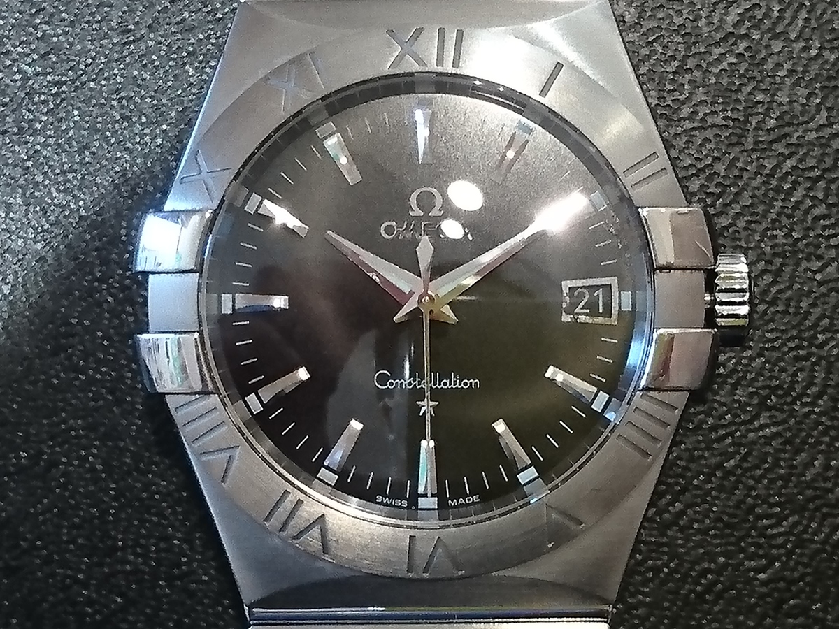 オメガの123.10.35.60.01.001 コンステレーション コーアクシャル クロノメーター クォーツ腕時計の買取実績です。