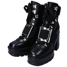 ロジェヴィヴィエのRVW55126570JUS42B999 Viv' Utility Ankle Boots アンクルブーツを買取させていただきました。宅配買取センター状態は新品同様