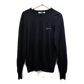 ジバンシィの黒 シルク素材 ロゴ ニットトップスの買取実績です。
