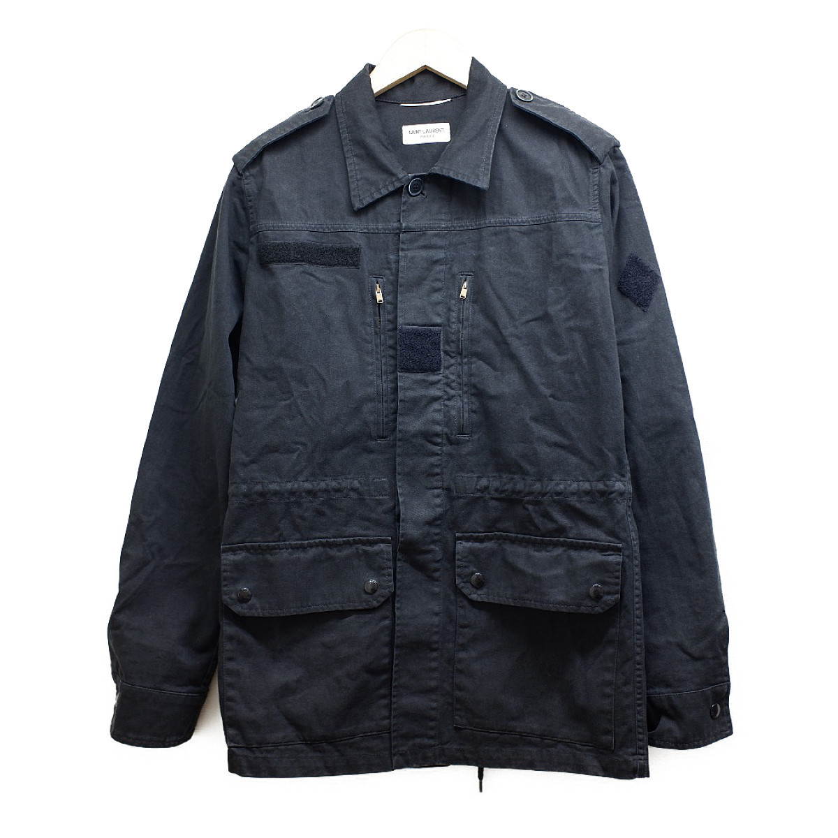サンローランパリの洋服の16年春夏 黒 ミリタリージャケットの買取実績です 年12月26日公開の情報です エコスタイル サンローランパリの洋服の16年春夏 黒 ミリタリージャケットの買取実績です 年12月26日公開の情報です エコスタイル