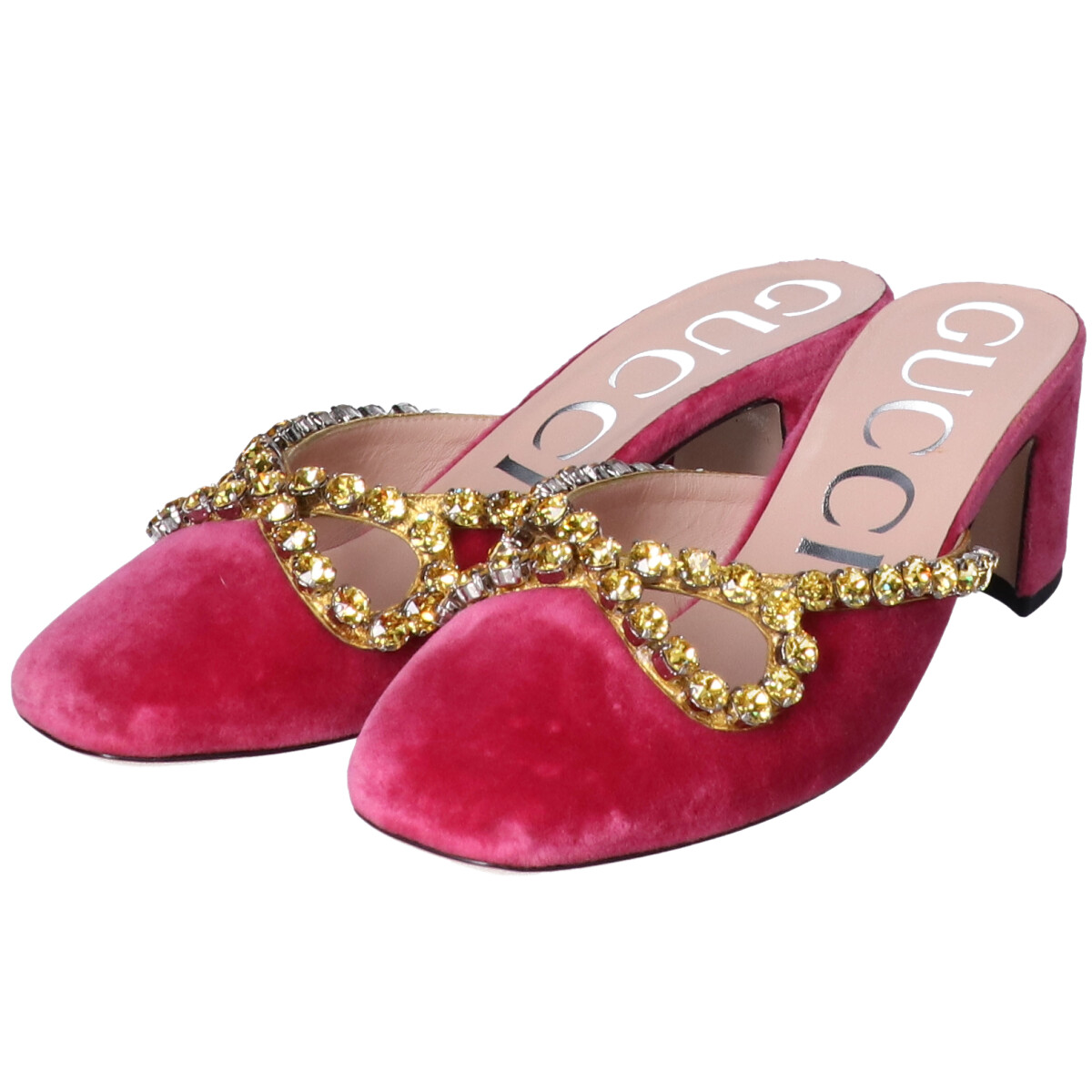 GUCCI サンダル　リボン　ビジュー　ミュール GUCCI リボン ミュール 【公式通販】
