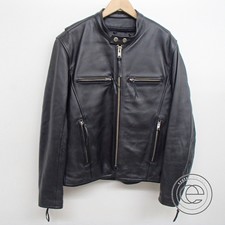 カドヤ K'S LEATHER  キルティング中綿入りライナー付 レザー シングルライダースジャケット 買取実績です。