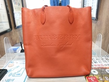 バーバリー SOFT LEATHER BLE REMINGTON TOTE オールレザー トート 買取実績です。