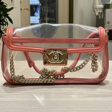 シャネル クリア 17番台 ボーイシャネル チェーンショルダーバッグ 買取実績です。