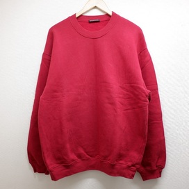 バレンシアガの556147 バックロゴ 裏起毛 クルーネックスウェット トレーナーの買取実績です。