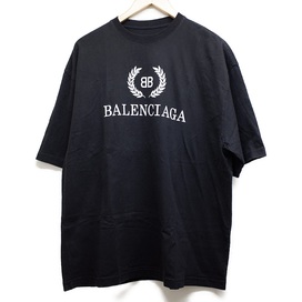 バレンシアガの556148 ロゴプリント クルーネック半袖Tシャツの買取実績です。