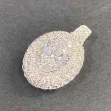 エコスタイル銀座本店で、Pt950 1.00 D0.70 オーバルカットダイヤモンドのペンダントトップを買取いたしました。