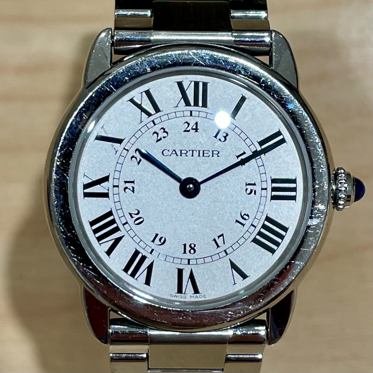 カルティエの時計のS/S W6700155 ロンド ソロ ドゥ カルティエ 