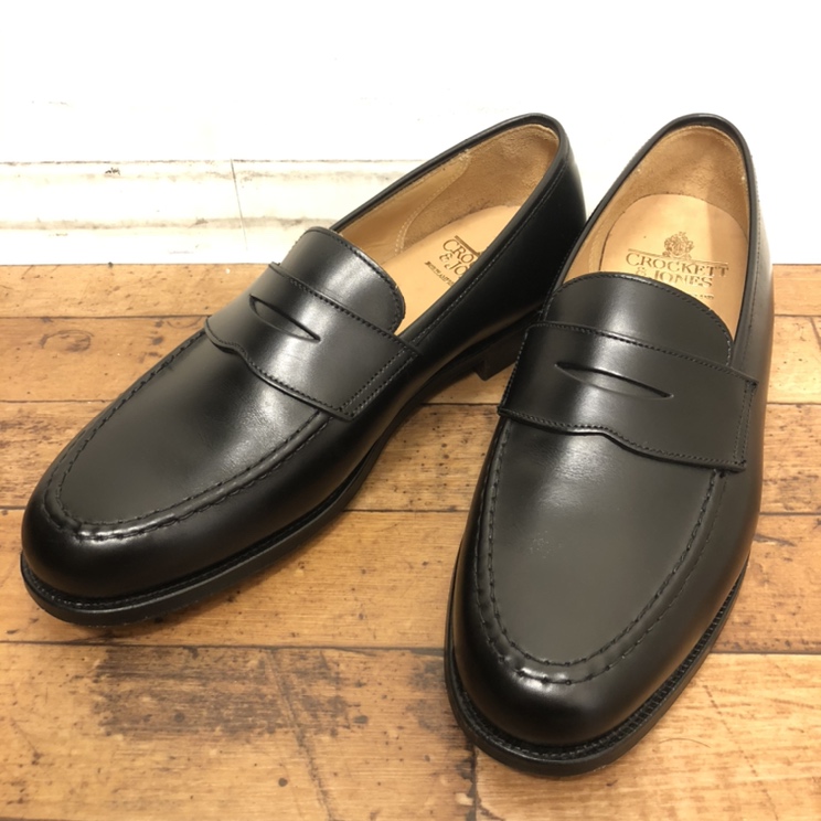 クロケット ジョーンズの靴のボストン レザー コインローファーの買取実績です 21年2月14日公開の情報です エコスタイル
