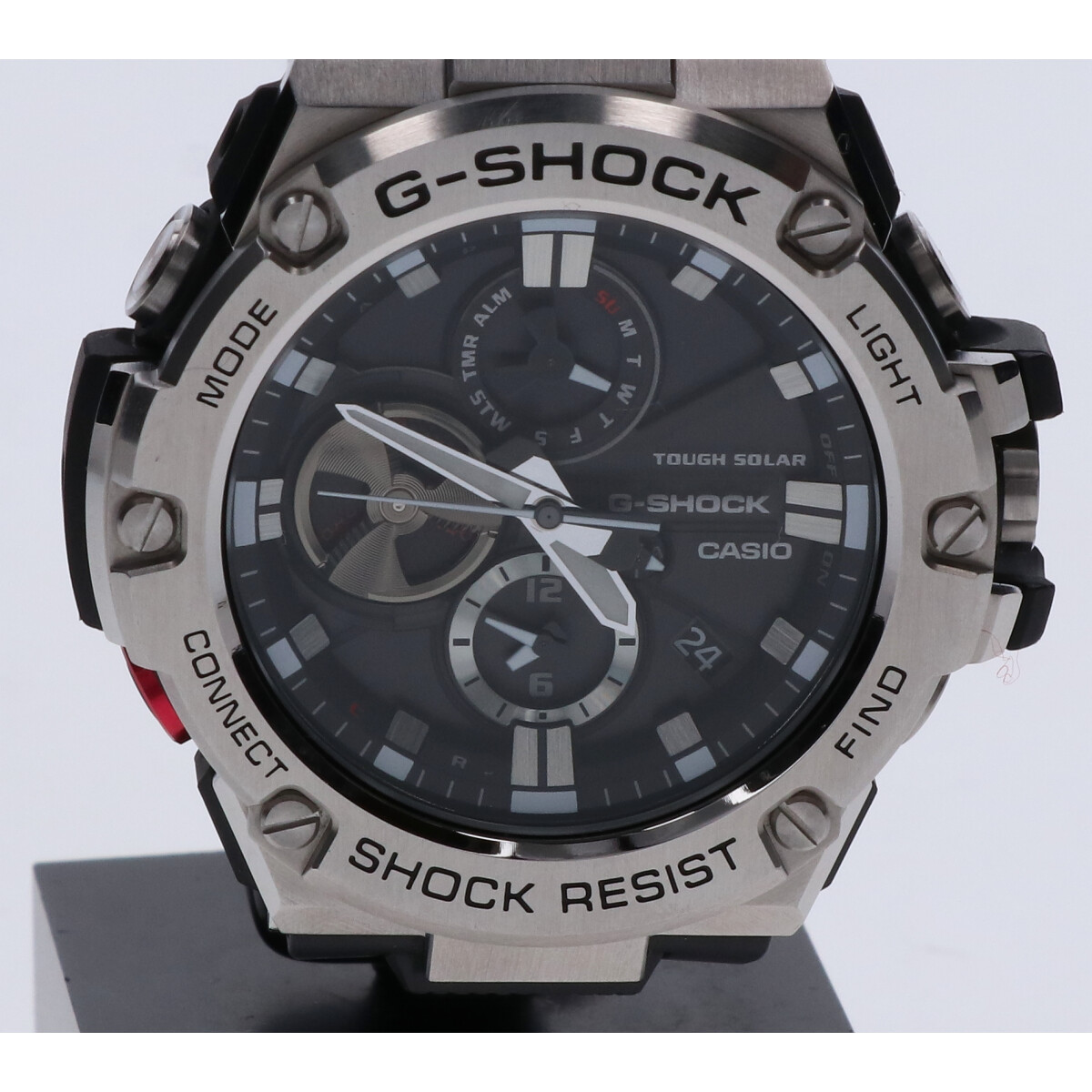 G-SHOCKのG-STEEL GST-B100-1AJF Bluetooth搭載タフネスクロノグラフ タフソーラー電波時計の買取実績です。