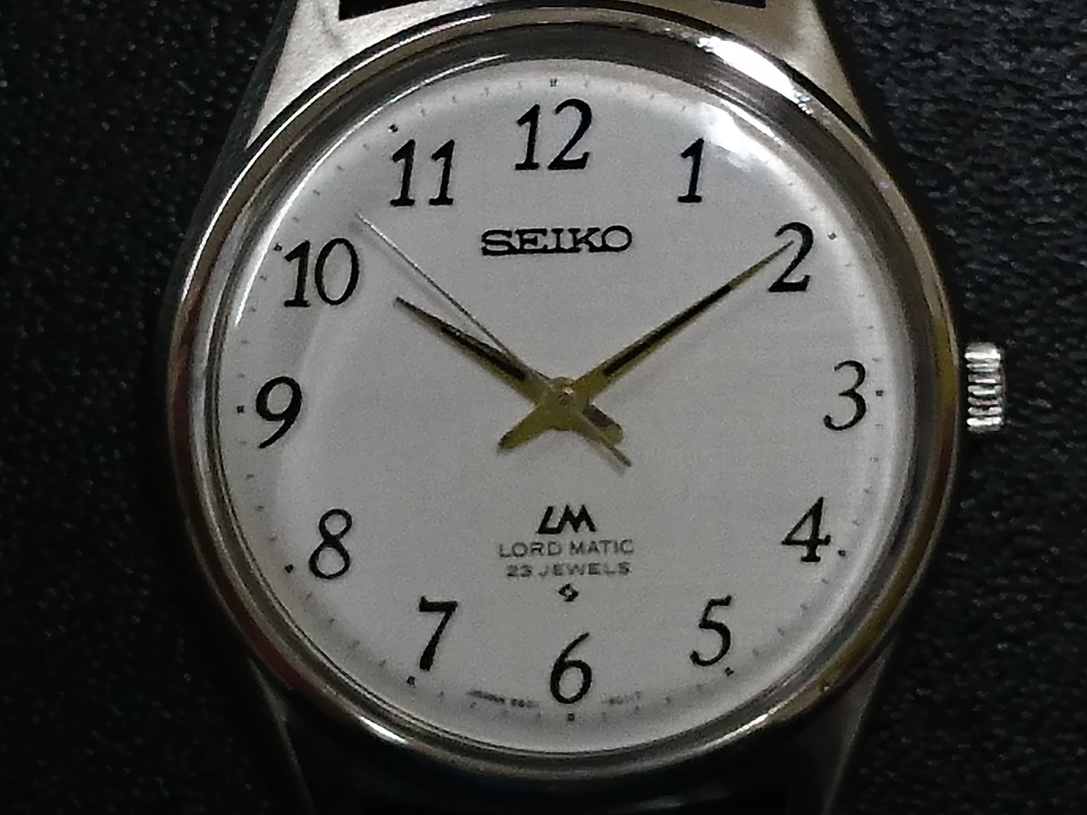 セイコーの5601-9000 セイコーロードマチック 自動巻き 腕時計の買取実績です。