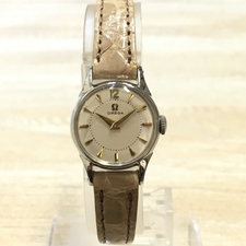エコスタイル銀座本店で、オメガのラウンドケース アンティーク 手巻き腕時計を買取いたしました。