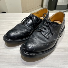 トリッカーズ ブラック M7292 クラックレザーコンビ バートン 短靴 買取実績です。